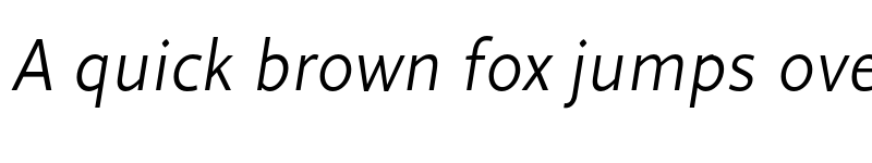 Preview of FONTSPRING DEMO - Arazati Clarita Condensada Italic font