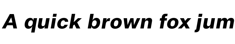 Preview of FONTSPRING DEMO - Arbeit Pro Bold Italic font