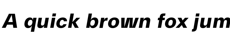 Preview of FONTSPRING DEMO - Arbeit Pro Contrast Bold Italic font