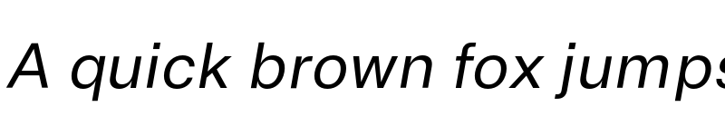 Preview of FONTSPRING DEMO - Arbeit Pro Italic font