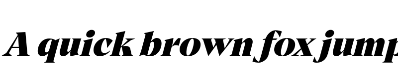 Preview of FONTSPRING DEMO - Archeron Pro Heavy Italic font