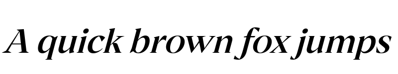 Preview of FONTSPRING DEMO - Archeron Pro Medium Italic font