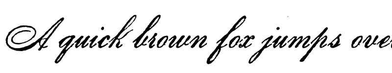 Preview of FONTSPRING DEMO - Archive Penman Script Regular font