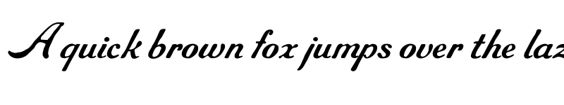 Preview of FONTSPRING DEMO - Archive Roundface Script Regular font