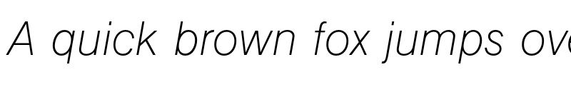 Preview of FONTSPRING DEMO - Arezzo Pro Xlight Italic font