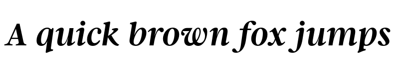 Preview of FONTSPRING DEMO - Argent CF Demi Bold Italic font