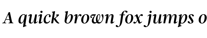 Preview of FONTSPRING DEMO - Argent CF Italic font