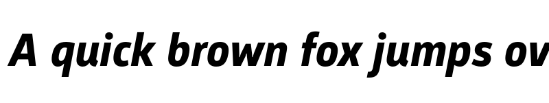 Preview of FONTSPRING DEMO - Argumentum Bold Italic font