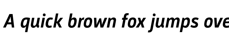 Preview of FONTSPRING DEMO - Argumentum Md Italic font