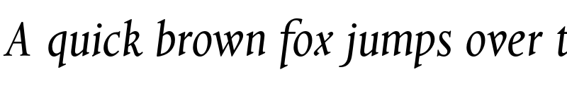 Preview of FONTSPRING DEMO - Aries Italic Regular font