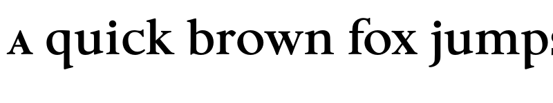 Preview of FONTSPRING DEMO - Aries Small Cap Lower Case Bold Regular font