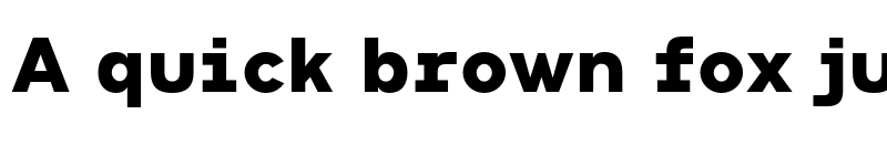 Preview of FONTSPRING DEMO - Arkibal Mono Rg Heavy font