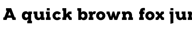 Preview of FONTSPRING DEMO - Arkibal Serif Heavy font