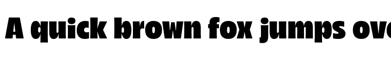 Preview of FONTSPRING DEMO - Arlen Narrow Black Regular font