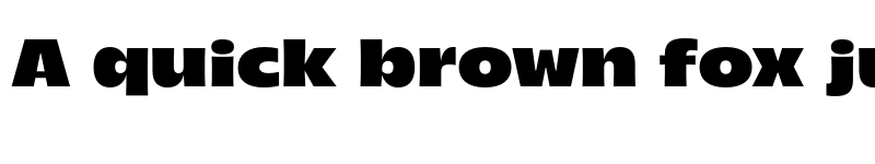 Preview of FONTSPRING DEMO - Arlen Relaxed Black Regular font