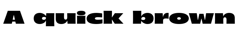 Preview of FONTSPRING DEMO - Arlen Wide Heavy Regular font