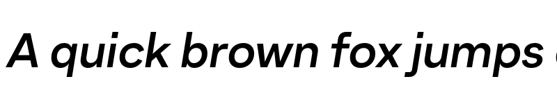 Preview of FONTSPRING DEMO - Armin Grotesk SemiBold Italic font