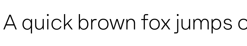 Preview of FONTSPRING DEMO - Armin Grotesk UltraLight Regular font