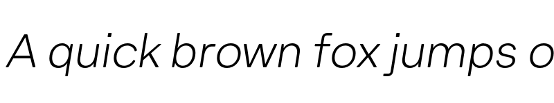 Preview of FONTSPRING DEMO - Armin Soft UltraLight Italic Regular font