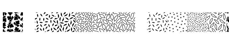 Preview of FONTSPRING DEMO - Aromatica Patterns Regular font