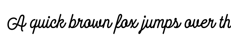 Preview of FONTSPRING DEMO - Aromatica Script Regular font