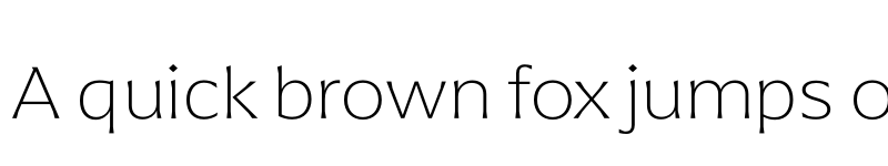 Preview of FONTSPRING DEMO - Arpona Thin Regular font