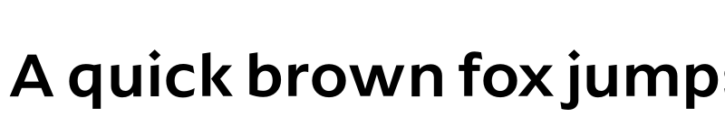 Preview of FONTSPRING DEMO - ArponaSans Medium Regular font