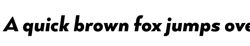 Preview of FONTSPRING DEMO - Arquitecta ExtraBold It Regular font