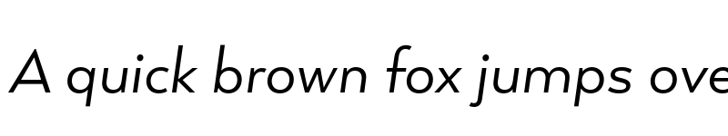 Preview of FONTSPRING DEMO - Arquitecta Office Italic font