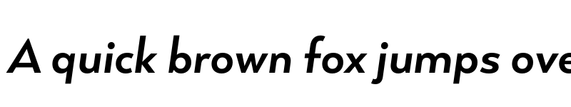 Preview of FONTSPRING DEMO - Arquitecta SemiBold It Regular font