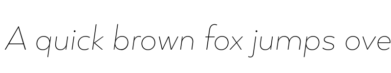 Preview of FONTSPRING DEMO - Arquitecta Thin It Regular font