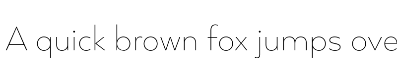 Preview of FONTSPRING DEMO - Arquitecta Thin Regular font