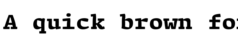 Preview of FONTSPRING DEMO - Array Mono Black Regular font