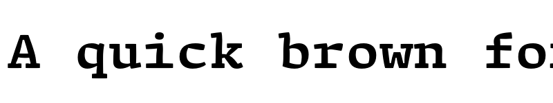 Preview of FONTSPRING DEMO - Array Mono Bold font