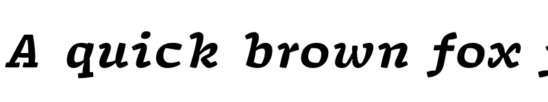 Preview of FONTSPRING DEMO - Array Proportional Bold Italic font