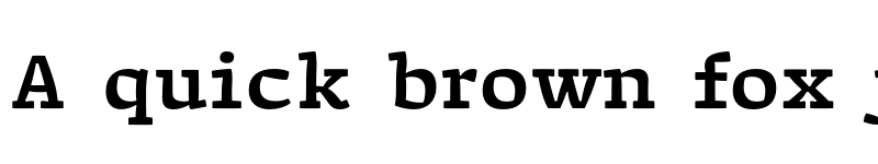 Preview of FONTSPRING DEMO - Array Proportional Bold font