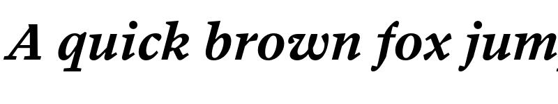 Preview of FONTSPRING DEMO - Arrieta Bold Italic Regular font