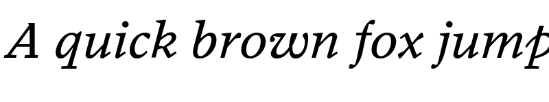 Preview of FONTSPRING DEMO - Arrieta Italic font