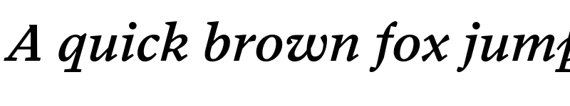 Preview of FONTSPRING DEMO - Arrieta Medium Italic Regular font