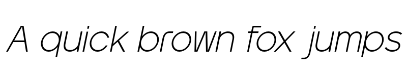 Preview of FONTSPRING DEMO - Artavion ExtLt Obliq Italic font
