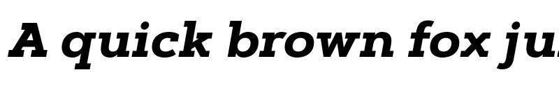Preview of FONTSPRING DEMO - Artegra Slab Bold Italic font