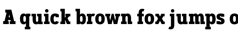 Preview of FONTSPRING DEMO - Artegra Slab Cn Bold font