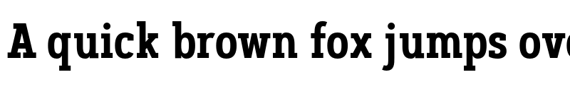 Preview of FONTSPRING DEMO - Artegra Slab Cn SemiBold Regular font