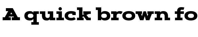 Preview of FONTSPRING DEMO - Artegra Slab Ex Black Regular font