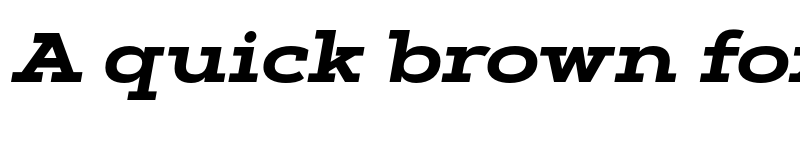 Preview of FONTSPRING DEMO - Artegra Slab Ex Bold Italic font