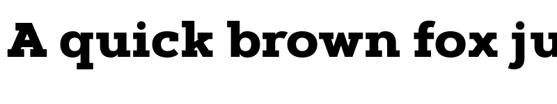 Preview of FONTSPRING DEMO - Artegra Slab ExtraBold Regular font