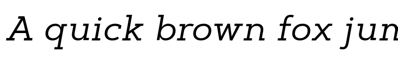 Preview of FONTSPRING DEMO - Artegra Slab Italic font