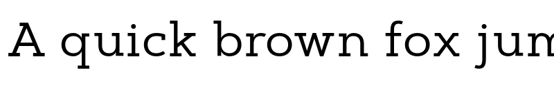 Preview of FONTSPRING DEMO - Artegra Slab Regular font