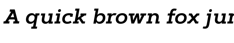 Preview of FONTSPRING DEMO - Artegra Slab SemiBold Italic font