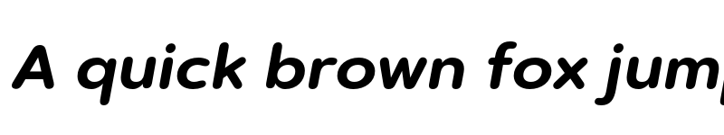 Preview of FONTSPRING DEMO - Artegra Soft Bold Italic font